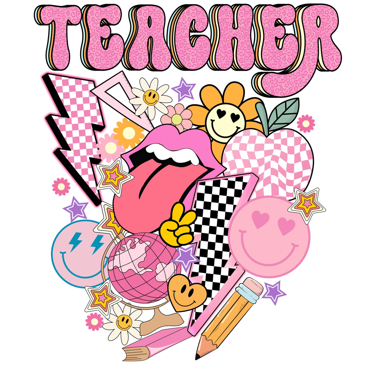 Groovy Teacher - Ready to Press