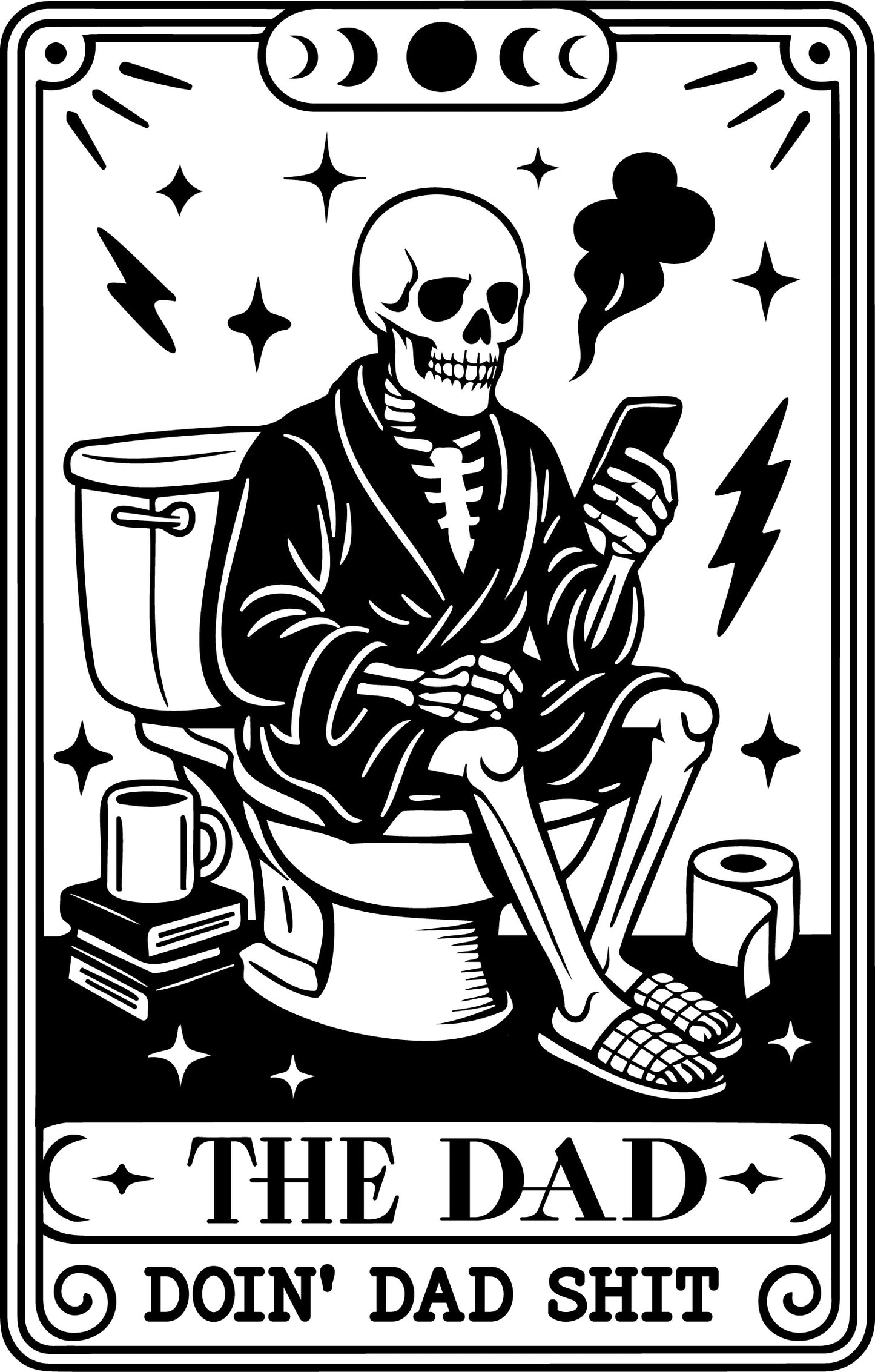 Dad Tarot Card - Ready to Press