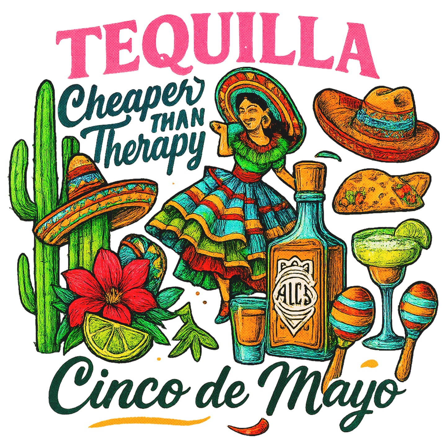 Tequila is Cheaper - Ready to Press