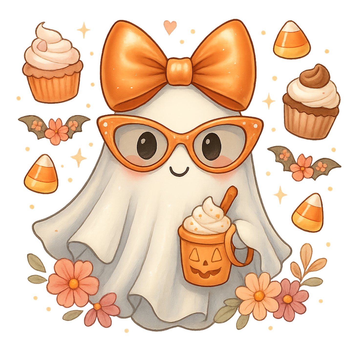 Glasses Ghosty - Ready to Press