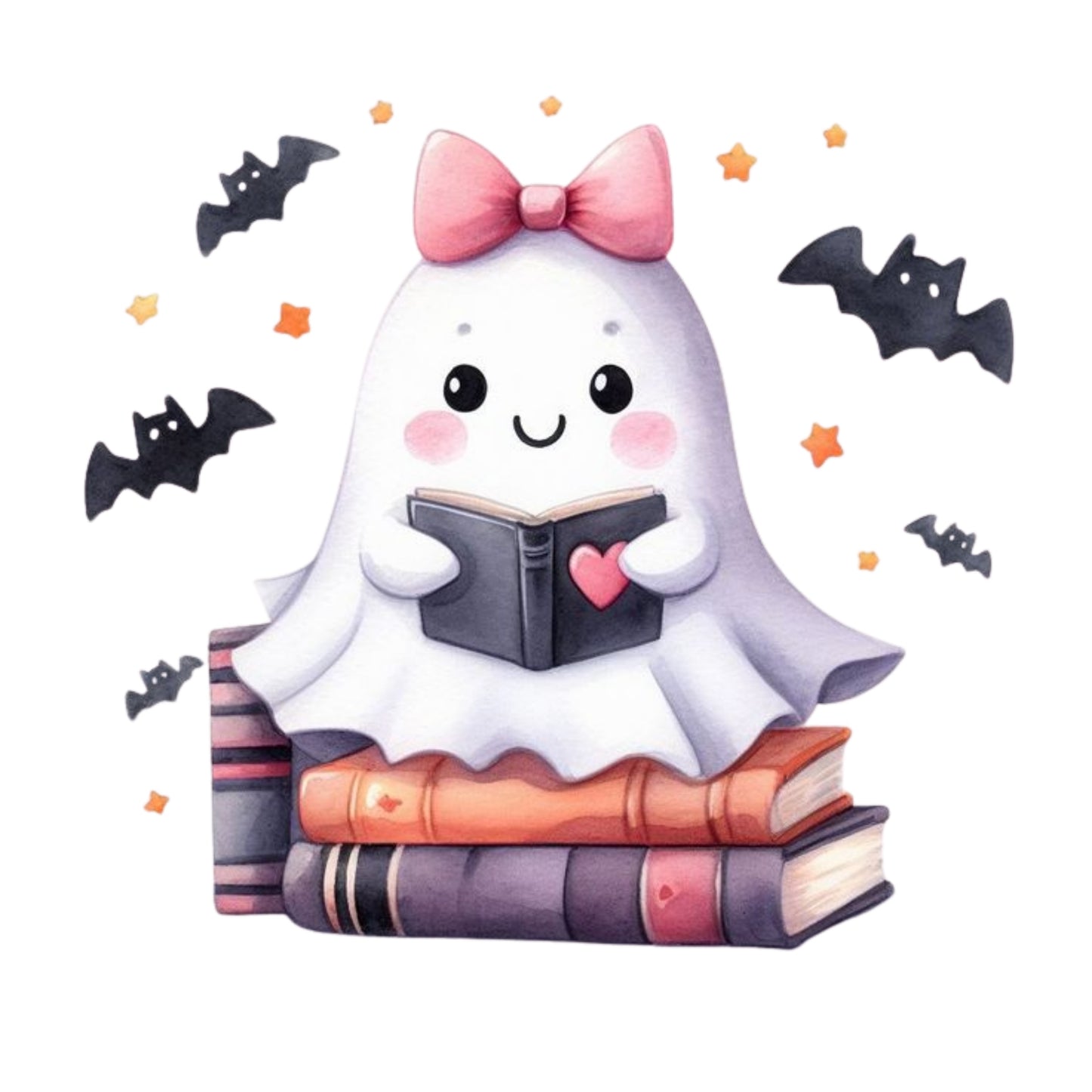 Bookworm Ghosty - Ready to Press