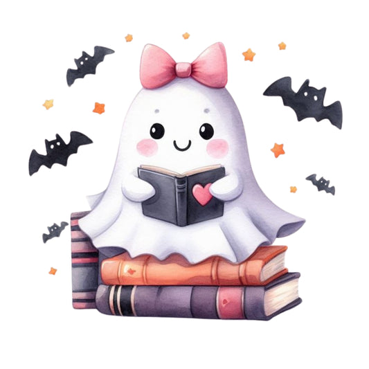 Bookworm Ghosty - Ready to Press