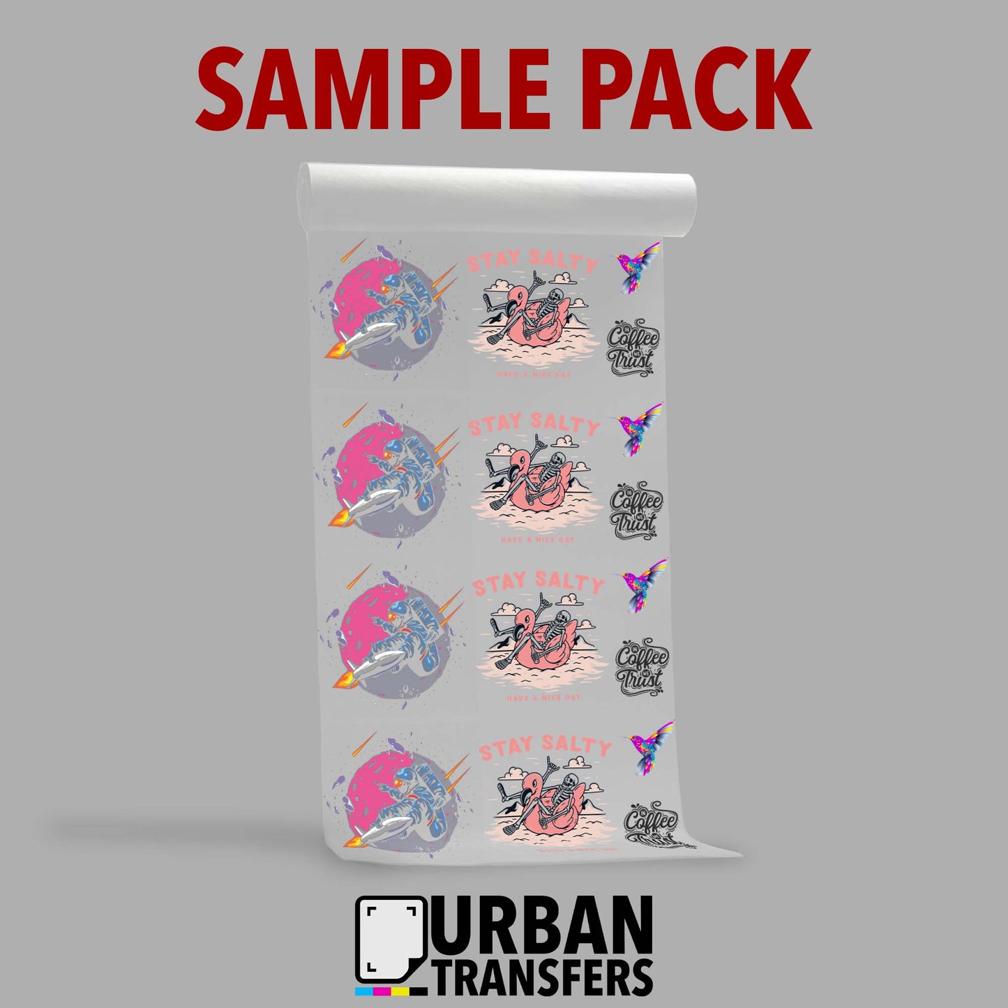 DTF SAMPLE PACK