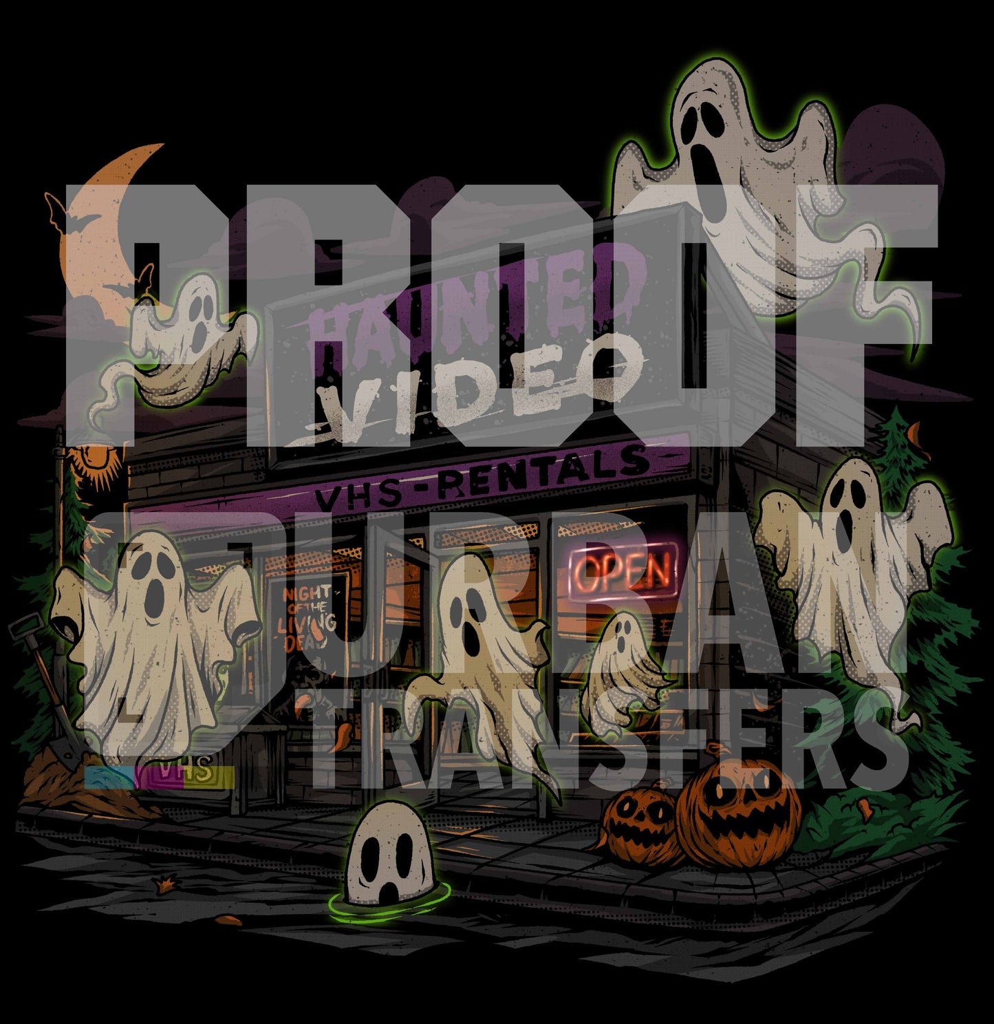 Exclusive Halloween Transfers